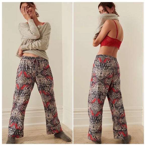 Anthropologie Other - Anthropologie Florence Balducci Menagerie Flannel Sleep Pants Medium NWT
